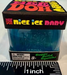Schylling NeeDoh Nice Ice Baby Super Solid Squish Blue Sensory Stress Toy New