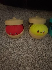 6 Opened Dumplings (5 RMS brand, 1 off brand)
