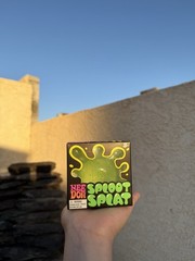 Nee Doh Sploot Splat Tactile Squeeze Toy, Green/Yellow/Black, Ages 3+