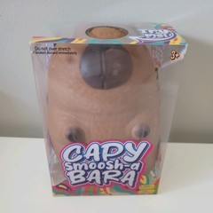 PPNC Capy Smoosh-a Bara Brown Jumbo Capybara Squeeze Squishy NIB VIRAL New Drop