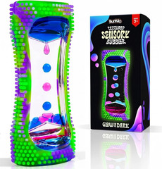 BUNMO Liquid Motion Bubbler Glow-In-The-Dark Sensory Toy for Kids & Adults – Gen