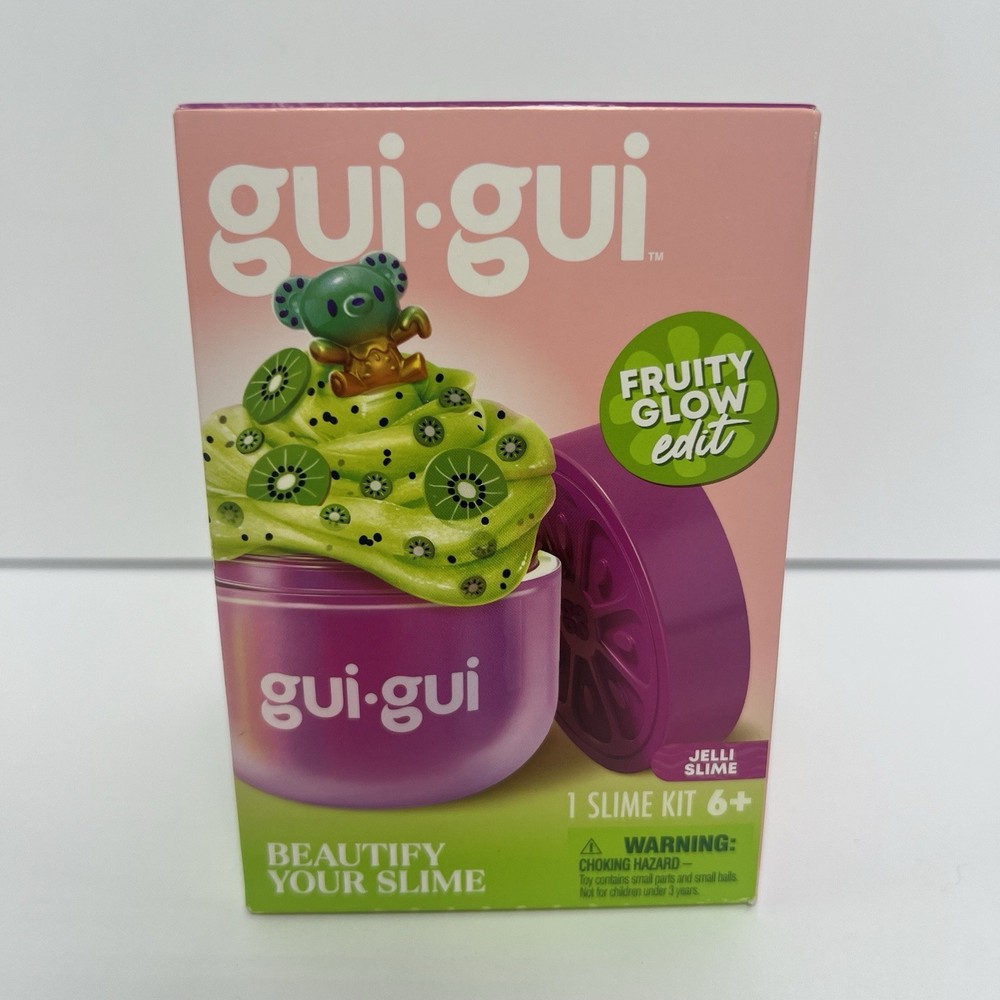 Gui Gui Fruity Glow Edit Mystery Slime Kit Mini Figure Charm Surprise Toy