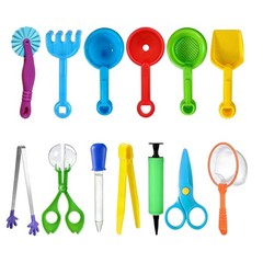 13 Pcs Sensory Bin Filler,Sensory Tools, Fine Motor Skills Handy Colorful
