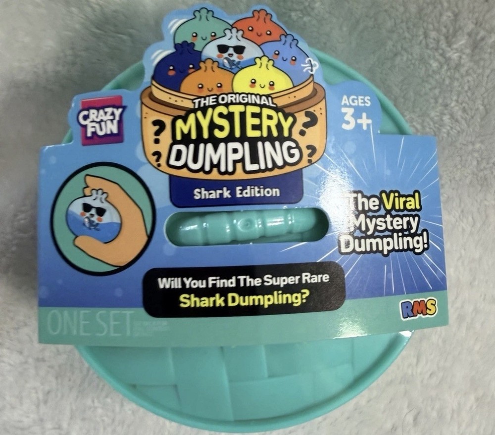 RMS Crazy Fun Squishy Bun 🦈 Shark Edition Mystery Dumpling SEALED!