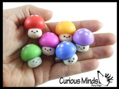 24 Adorable Soft Mushroom Figurines – Cute School Supply Gift – Desk Pet – Colle