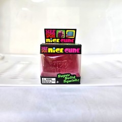 Authentic NeeDoh Nice Cube PINK 🧊✨ Sensory Squeeze Toy 2.25″ NEW