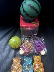 COMBO OF SEVEN STRESS RELIEVING SENSORY TOYS
