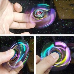 2pc Dragon Wings Eye Tri Metal Fidget Spinner With Storage Case Hand Spinner