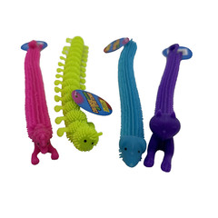 Cat Dog Unicorn Caterpillar Stretchy Fidget Toy Colorful Stretchies Toysmith 4pk