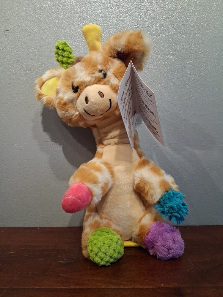Mini Giraffe Sensory Plush Toy, Stuffed Animal Autism-Friendly NWT