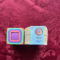 Schylling NeeDoh Cool Cube & RMS Mini Mystery Dumpling Squishy Squeeze Toys