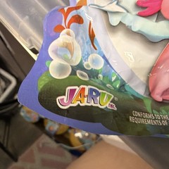 JARU Ugly Cute Smushy Axolotl Squeeze Toy Green Ages 3+ MPN 4743