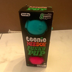 Schylling NeeDoh Teenie Funky Pup 3-Pack Squeeze Toy Ages 3+