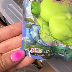 JARU Ugly Cute Smushy Axolotl Squeeze Toy Green Ages 3+ MPN 4743