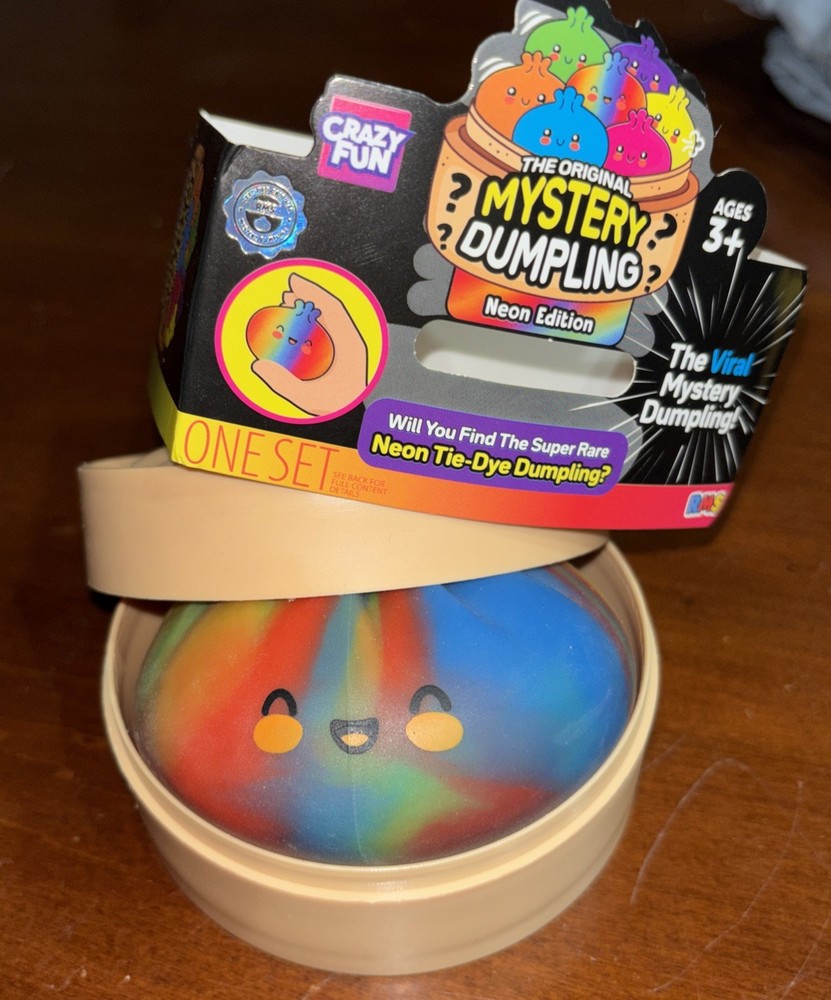 Crazy Fun RMS CONFIRMED RARE NEON TIE DYE DUMPLING
