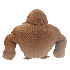 TikTok Monkey – Funny Brown Gorilla Stress Relief Toy, Squeeze Small,