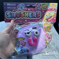 ORB Smushers Face Swap Squish & Stretch Tactile Squeeze Toy Purple/Pink