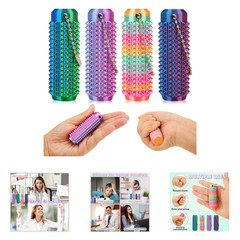 Little Ouchies Fidget Toy Pack, Sensory Stress Relief Keychain for Adults Teens