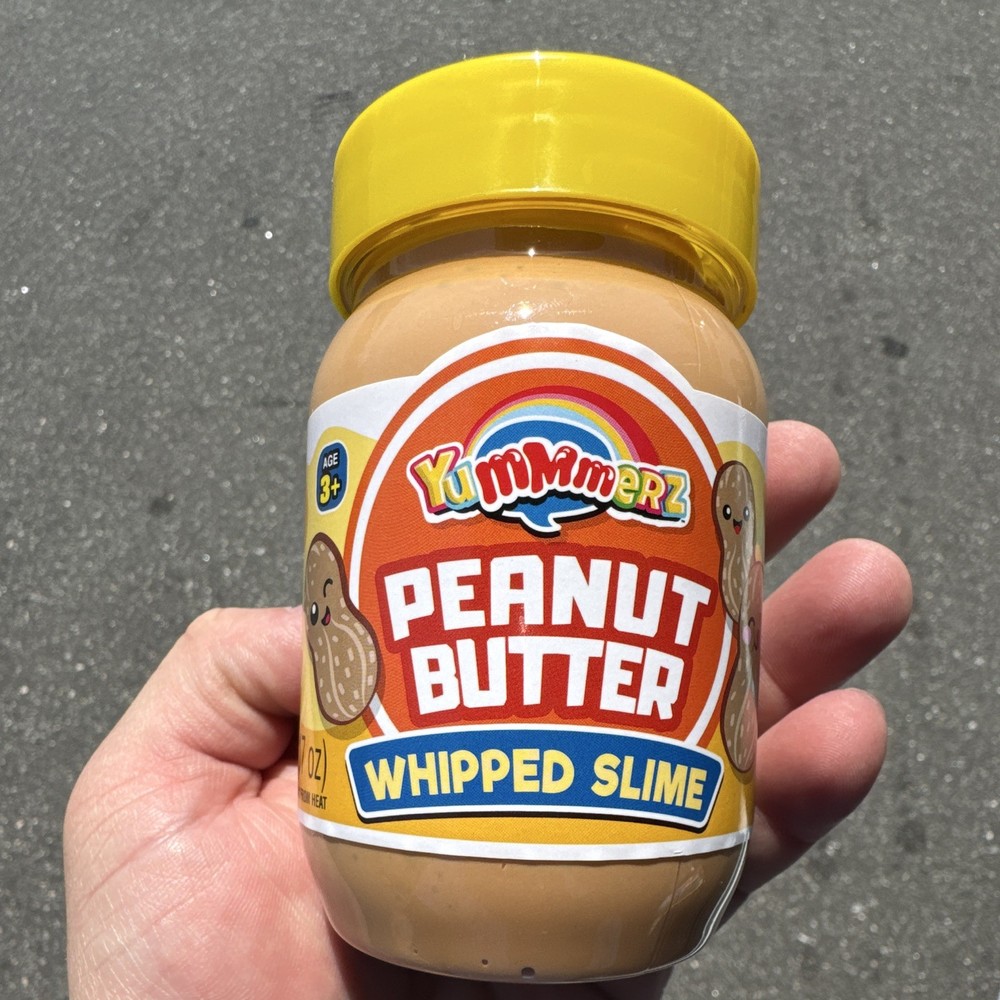 Jaru Yummmmerz Whipped Slime Sensory Toy Peanut Butter & Choco Loco MPN 5353