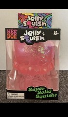 Authentic NeeDoh 🩷 PINK Jelly Squish Jellyfish Fidget Sensory Toy – US Seller