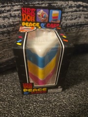 Needoh Peace O’ Cake Multi-Color Sensory Toy for Kids Nee Doh Cake AUTHENTIC