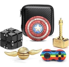 Marvel Harry Potter Fidget Toy Set Spinner Cube Controller Stress Relief