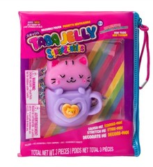 Taba Jelly Squeezeables Pink Cat Mug Squishy, Kaylee Kitty Squishi Squeeze Toy