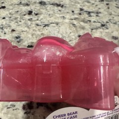 Care Bears Scented Glitter Slime in Collectible Container Pink Cheer Bear NEW