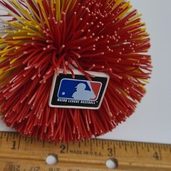 MLB St. Louis Cardinals KOOSH BALL Sensory Toy Red Yellow White 3.5″ Diameter