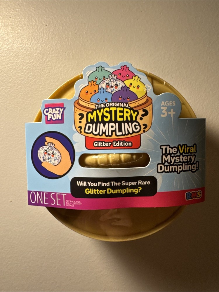 Crazy Fun RMS The Original Mystery Dumpling Glitter Edition.