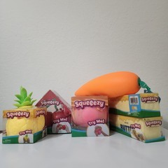 Viral Squeezy Bundle Sunny Days Cherry, Pineapple, Peach, x2 Butter, Carrot!