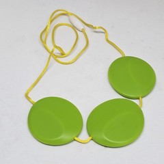 Silicone Chew Necklace for Autism ADHD Calming Teething Chewy Bite Green