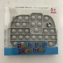 Push Pop Squishers Grey Elephant Fidget Sensory Toy OldGnu