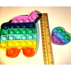 1782. Sensory Fidget Toys Silicone Bubbles Set of 2