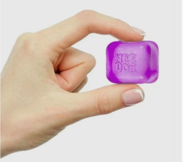 💜 PURPLE 💜 (1) NeeDoh Teenie Single Nice Ice Baby Squishy – 100% Authentic
