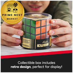 Rubik’s Cube, Special Retro 50th One Size, 3×3 Anniversary Edition