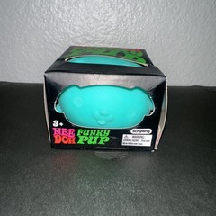 FUNKY PUP NeeDoh TEAL Pet Me Feel the Funk NEEDOH NEW Sealed teal