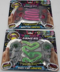 GooToobz 2-Pack Gamers Sensory Squish Toy Controller Kids Ages 4+ Sky Castle New