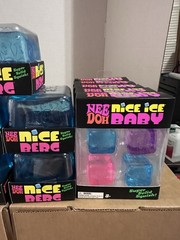 NeeDoh Sploot Splats Nice Bergs Nice Ice Baby’s And Flower Power Fuzzball 20 Ct