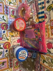 NEW❤️JA-RU Yummmerz Whipped Slime🍓Berry Bliss😋Mushy Mallow & Taba Squishies🍩