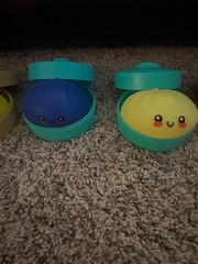 6 Opened Dumplings (5 RMS brand, 1 off brand)