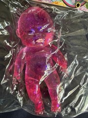 New Orb Sugar Swaps Onesi Pink Squishy Baby 5″ Squeeze Squish Glitter Toy 5+