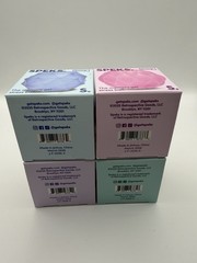 SPEKS Gump Memory Gel Stress Ball Set of 4 Purple/Green/Blue/Pink