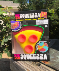 Pink NeeDoh SQUEEZZA Pizza Slice Squishy Toy NEE DOH Squeeza Toy 100% AUTHENTIC