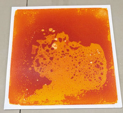 Abilitations Orange Sensory Liquid Floor Tile Kids Early Learning 19.5″x19.5″