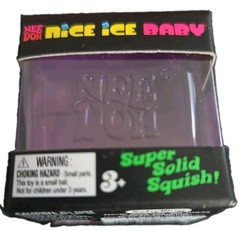 Schylling NeeDoh Nice Ice Baby Mini Cube 1.25″ – Purple