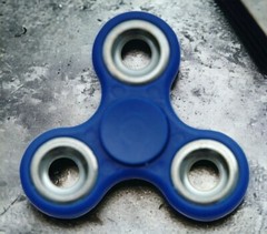 FIDGET SPINNER | Low-cost – Stainless Steel Bearings – Blue 211420