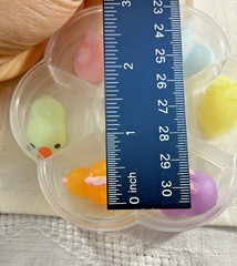 Mini Squishy Animal Squeeze Toys w/ Plastic Flower Case, Multicolor