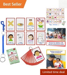 27 Illustrated Communication Cards for Autism & Speech Delay – Build Confidence