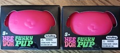 Schylling NEEDOH Lot of 5 Bundle Variety Pack Funky Pup, Sploot & Groovy Ball